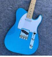 Fender สีเขียวเทเลสเตอร์ Mentalic Blue TL ฮาร์ดแวร์นำเข้ากีต้าร์ไฟฟ้าใหม่