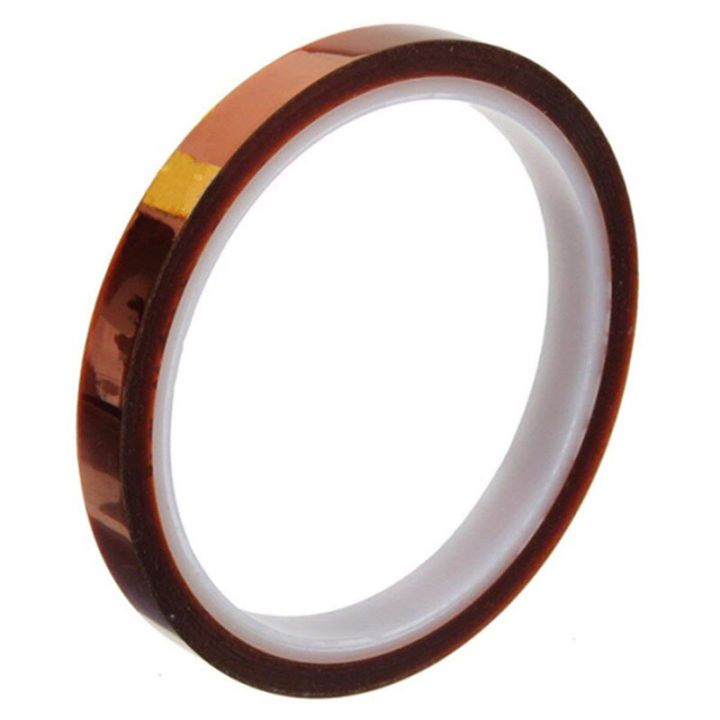 10mm-width-polyimide-tape-heat-resistant-tape-30m-220c-adhesive-tapes-electrical-insulation-high-temperature-polyimide-film-adhesives-tape