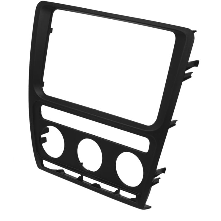 radio-panel-dash-fascia-plate-frame-for-skoda-octavia-automatic-aircon-2004-2010-adio-dvd-stereo-cd-panel