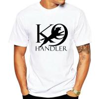 Men Tshirt K 9 Handler Dog Trainer Malinois Tshirt T Shirt