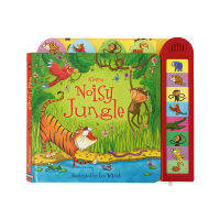 Usborne produces noisy jungle English genuine imported books childrens Enlightenment interesting picture books childrens puzzle art early education parents and children read eusborne English books for children aged 1-6