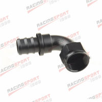 Universal AN16 Push-On Hose End Fittings Fuel Oil Cooler Hose Fitting 90องศา Reusable Connection Adapter