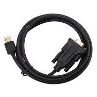 KSHD 1.5M ABS USB to Vga Connector External Graphics Card Computer to Projector Display Hd Conversion Cable Copy Extension