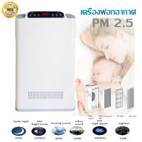 เครื่องฟอกอากาศ เครื่องฟอกอากาศภายในบ้าน สำหรับห้อง 22-38 ตรม. รุ่น C300 Air Purifiers วัดค่า กรองฝุ่น PM2.5 ไร้ฝุ่น