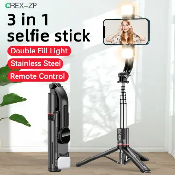 Extended Selfie Stick bluetooth selfie stick fill light tripod with remote  shutter for Android IOS 2023 latest hot