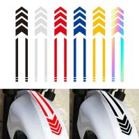 【hot】๑ﺴ✿  Motorcycle Reflective Stickers Car Motorbike Stripes Decals Warning Decoration