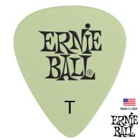 Ernie Ball® Super Glow Pick (P09224) ปิ๊กกีตาร์ เรืองแสงได้ในที่มืด (Thin: 0.46 มม.) ** Made in USA **