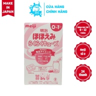 Sữa Nhật MEIJI Số 0 Dành Cho Bé Dưới 1 Tuổi Dạng Thanh - Hộp 24 x 27g thanh thumbnail