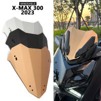 X-MAX 300 2023กระจกอลูมิเนียมลม D Eflector กระจก F Airing ลมหน้าจอรถจักรยานยนต์สำหรับ Yamaha X-MAX300 XMAX 300 XMAX300