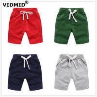 VIDMID Baby boys shorts colorful summer fashion cotton trousers kids boys solid beach shorts childrens pants clothing 7060 05