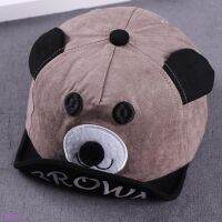 Cute Baby Kids Boys Girls Cartoon Bear Adjustable Baseball Cap SunCap bayi