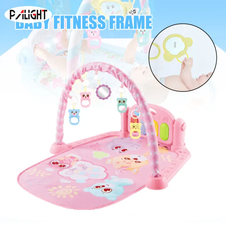 PAlight Baby Play Gym Mat Kick the Piano Toddler Toy with Music and