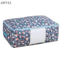 ASFULL Quilt Storage Bags Oxford Bags Luggage L XL Storage House Storage Bags Organizer for Waterproof Cabinet free shipping