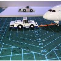 【CW】1:200 Scale Model Airport Ground Handling All Nippon Airways Tractor Komatsu 500 Trailer Airport Decoration Sence Accessories