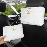 ✘◇ Car Tissue Boxes Animals Patterned Napkin Paper Holder Portable Hanging Tissue Paper Package Case Auto Seat Back Car Accessories