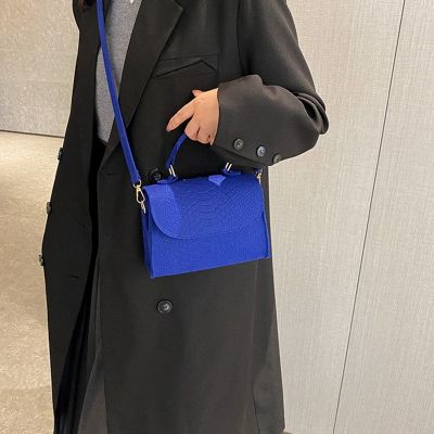 New Korean Fashion Ladies Shoulder Bag Trend Handbags Retro Designer  Pink Bags Female Solid Color Handbag For Girls 【MAY】
