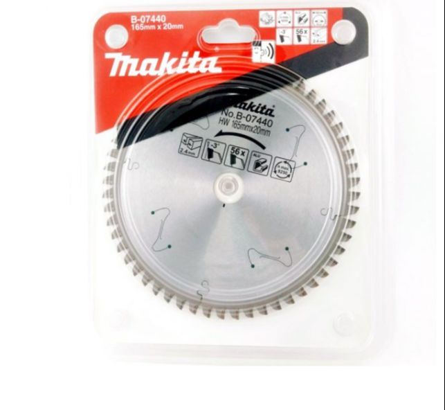 makita-service-part-saw-for-model-sp6000-part-no-b-07440-ใบเลื่อยวงเดือน-tct-165-20-56t-ตัดอลูมินัม-ใช้กับเครื่อง-sp6000