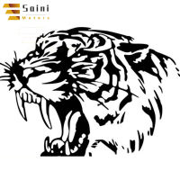 Cool Tiger Head Car Sticker Styling Decoration Car Decals