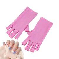 tdfj UV Gloves Nails Protection Fingerless Anti All Purpose Breathable