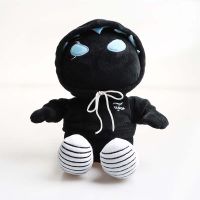 21Cm New Tanqr Plush Toy Stuffed Animal Soft Kawaii Anime Game Character Cartoon Black Doll Kid Christmas Gift Toy