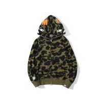 Bape เสื้อกันหนาวลําลอง แขนยาว แฟชั่นสําหรับผู้ชาย และผู้หญิง