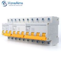 【LZ】 1P 2P 3P 4P AC Mini Circuit Breaker VaneAims PV Solar Air Switch 6-63A AC400V Din Rail Mounting MCB for Photovoltaic System