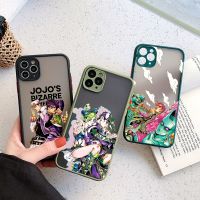 【Enjoy electronic】 Cool Cartoon Anime JoJos Bizarre Adventure Phone Case For iPhone 11 13 12 Pro Max XR XS X 8 7 SE20 14 Plus Shockproof Hard Cover