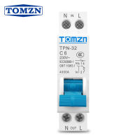 TPN 1P + N Mini Circuit Breaker MCB 6A 10A 16A 20A 25A 32A Din Rail ติดตั้งขนาดเล็กในครัวเรือน Air Switch-sheguaecu