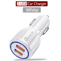 【Best-Selling】 DhakaMall QC3.0 Quick Charger Car Charger โทรศัพท์ Fast Charging สำหรับ Samsung Xiaomi Huawei Android Charge Adapter แท็บเล็ตข้อมูล Car-Charger