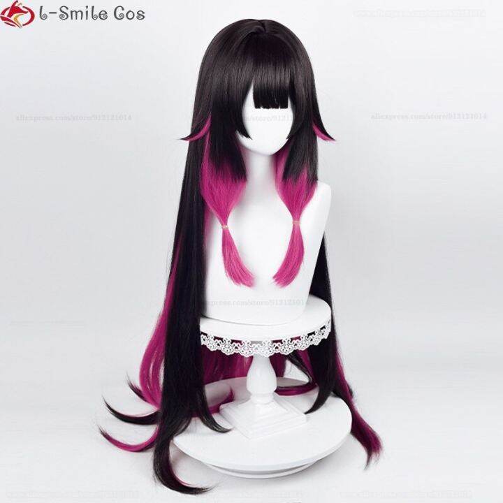 game-genshin-impact-fatui-cosplay-columbina-wig-105cm-long-gradient-heat-resistant-synthetic-hair-anime-party-wigs-wig-cap