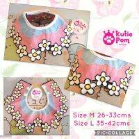 Kutiepom ผ้าพันคอ ปลอกคอ สุนัข แมว น่ารักฝุดๆ Cute Pet Bandana (ดูไซด์ตามภาพนะคะ, Check size in the pictures)