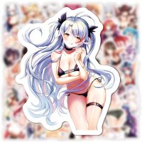 hotx【DT】 10/30/50/100PCS Anime Hentai Stickers for Laptop Motorcycle Skateboard Waifu Sticker Decals