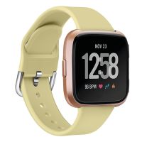 【lz】卍  Respirável Silicone Wrist Band Strap Acessórios de Substituição Compatível para Fitbit Versa Versa Lite Alta Qualidade Moda