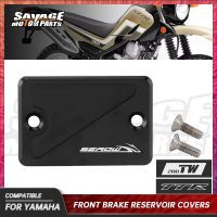 Motorcycle Front Brake Reservoir Cover For YAMAHA TTR125 TTR250 TW200 XT250 XT225 SEROW Oil Fluid Cylinder Cap Moto Accessories