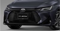 (ของแท้) สเกิร์ตกันชนหน้า ชุดแต่ง LUSSO PACKAGE โตโยต้า ยาริส เอทีฟ โฉมใหม่ All new Toyota Yaris Ativ ปี 2022 /ของแท้