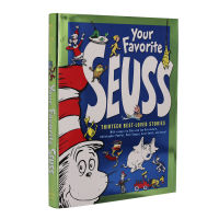 Dr. Seuss story collection English original childrens book your favorite Seuss contains 13 stories, picture books for children aged 5-10, introduction to English, hardcover full-color large format, Christmas freak, etc