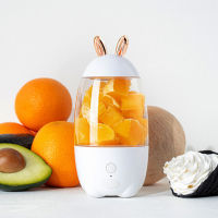 Fruit Mixer Mini Rechargeable Size Juicer Rabbit Portable Blender