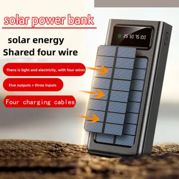 Shop Solar Power Bank 500000mah with great discounts and prices online -  Jan 2024