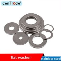 316 gasket datar baja tahan karat menebal mesin cuci datar washer 60 buah