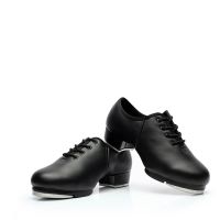 Sports Dance Shoes Adult Children Performance Tap Dance Shoes Soft Sole Natural Leather Shoes Step Sneakers Dance Shoes