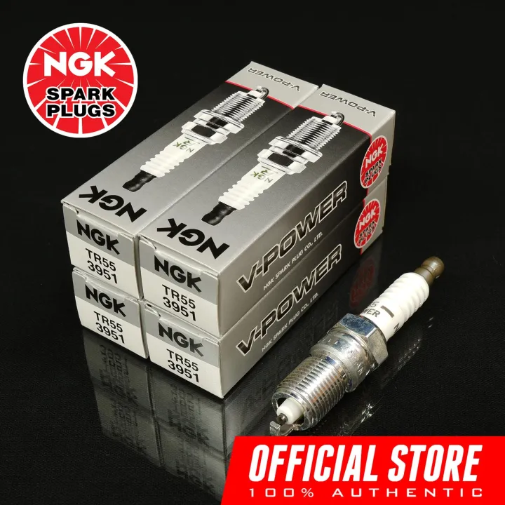 NGK TR55 Standard Spark Plugs for Mazda MPV, Ford Expedition, Explorer