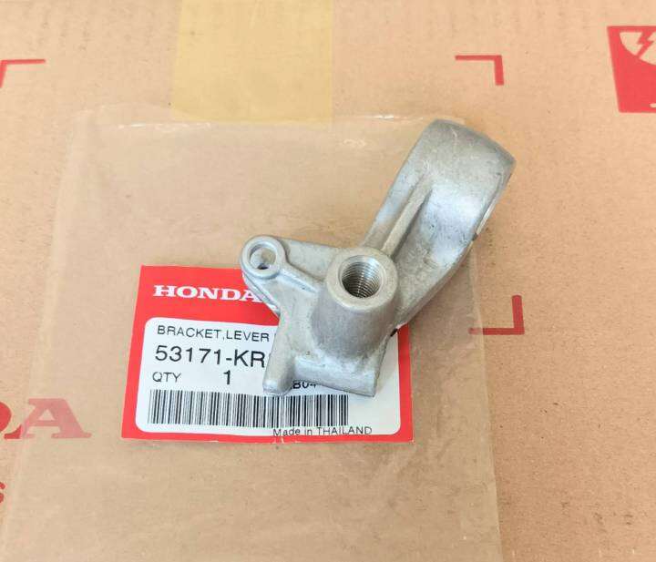 หูกระจก-หูจับมือเบรค-honda-w100-2002-2004-ด้านขาว-รุ่นดั้มเบรค-แท้ศูนย์-53171-krs-970