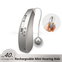 【YP】 Rechargeable Digital Hearing Aid BTE Severe Loss Sound Amplifier Elderly Deafness Invisible Ear Aids audifonos