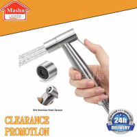 Masha เครื่องพ่นในห้องสุขา Toilet Bidet Sprayer Bathroom Washing Shower with Holder Horse Handheld Water Spray 304 Stainless Steel Toilet Bidet Rinse