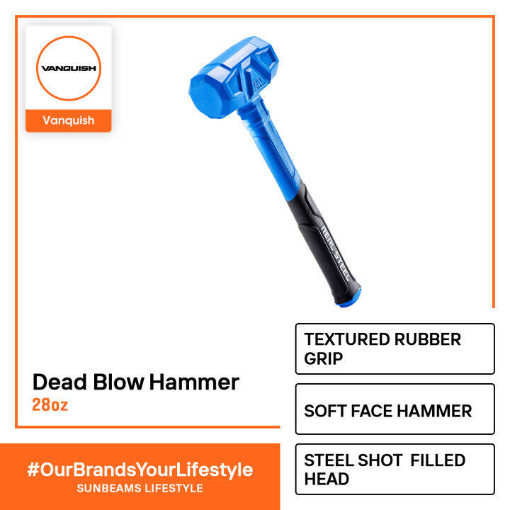 REALSTEEL Dead Blow Hammer Smooth Face Professional HeavyDuty Handyman