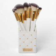 Bộ Cọ Trang Điểm BH Cosmetics White Studded Elegance 12 Piece Brush Set
