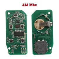 Jingyuqin รถรีโมท315Mhz/434Mhz ไร้กุญแจสำหรับรถจากัวร์ Xf Xk Xj F-Type F สำหรับไฟตัดหมอก LAND Rover Discovery 4 Sport Evoque ที่ห้อยกุญแจ Vogue