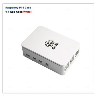 【✲High Quality✲】 fuchijin77 Itinit R9 Raspberry Pi 4เคส Abs สีดำขาวกล่องครอบเคสพลาสติกสีใสพร้อมพัดลมสำหรับราสเบอร์รี่ Pi 4รุ่น B เคส4b
