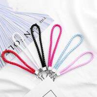 Short Braid Phone Lanyard Wrist Strap Cute Rope For iphone huawei redmi xiaomi Samsung Camera GoPro String Phone Braid Strip