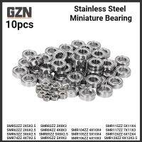 10pcs Free Shipping  Micro Stainless Steel Bearing SMR52 62 72 SMR63ZZ 83 93 74 84 85 95 104 105 106 126 128zz Water - Sealed Furniture Protectors Rep